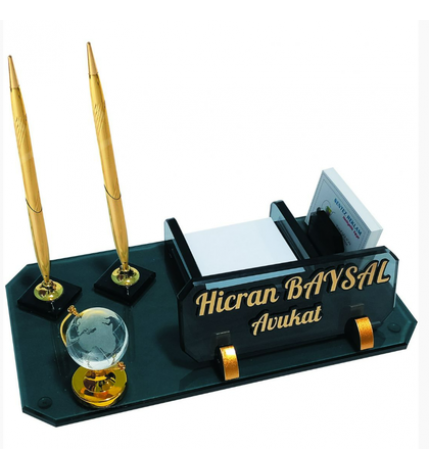 HZ-410 KRİSTAL MASA İSİMLİĞİ